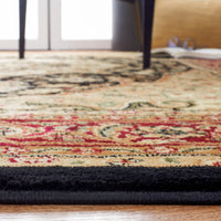 Safavieh Lyndhurst Lnh330Y Black/Red Area Rug