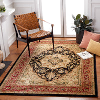 Safavieh Lyndhurst Lnh330Y Black/Red Area Rug