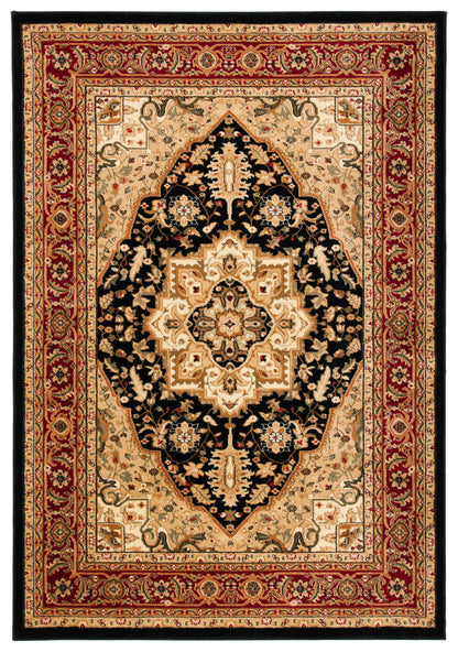 Safavieh Lyndhurst Lnh330Y Black/Red Area Rug