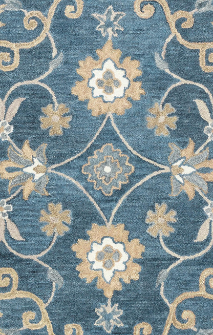 Rizzy Leone Lo9985 Blue Area Rug