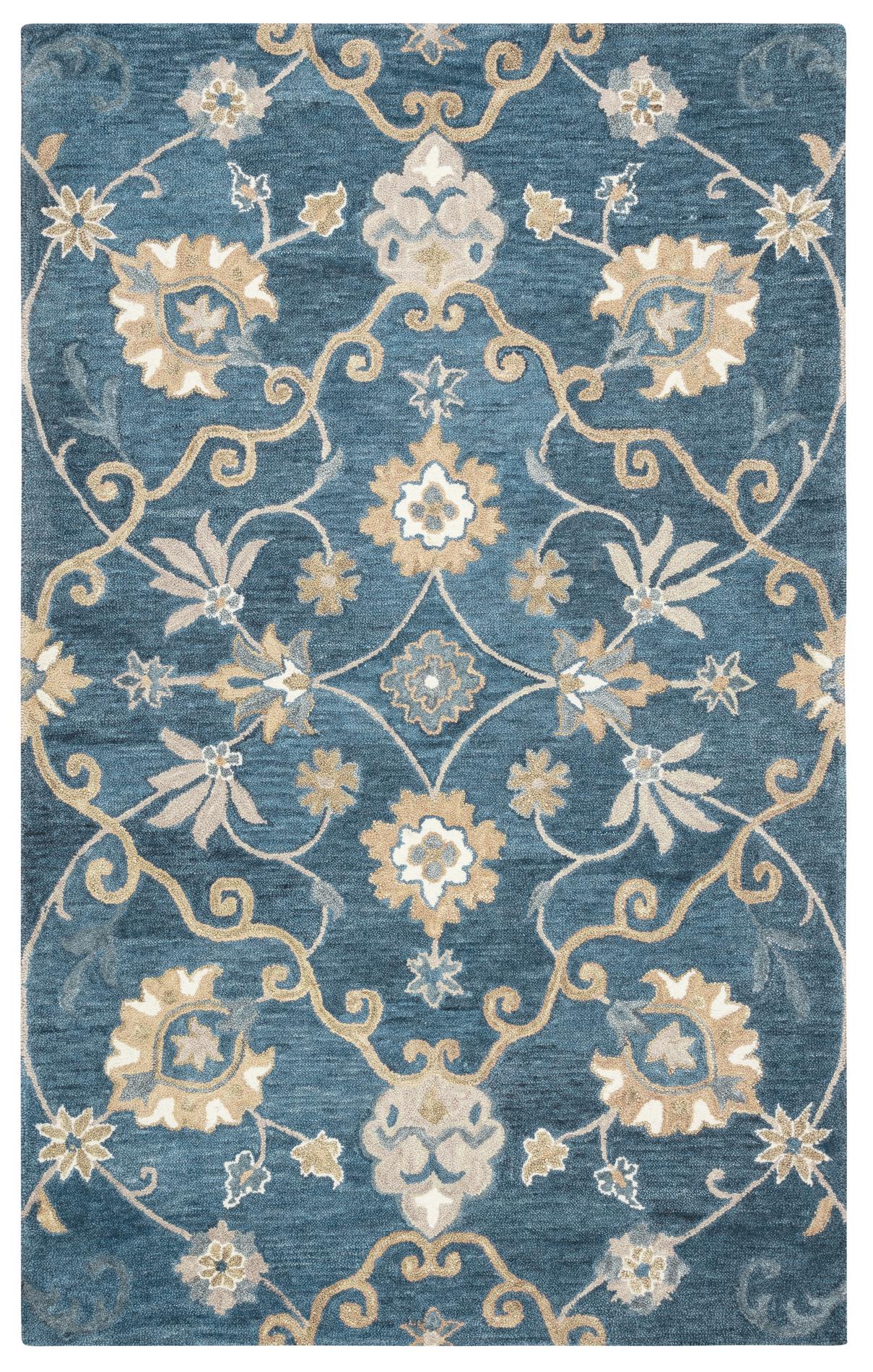 Rizzy Leone Lo9985 Blue Area Rug