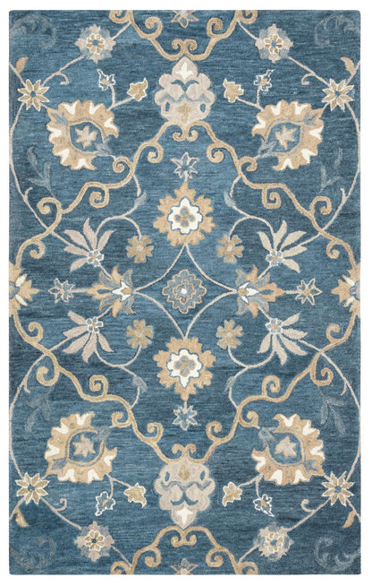 Rizzy Leone Lo9985 Blue Area Rug