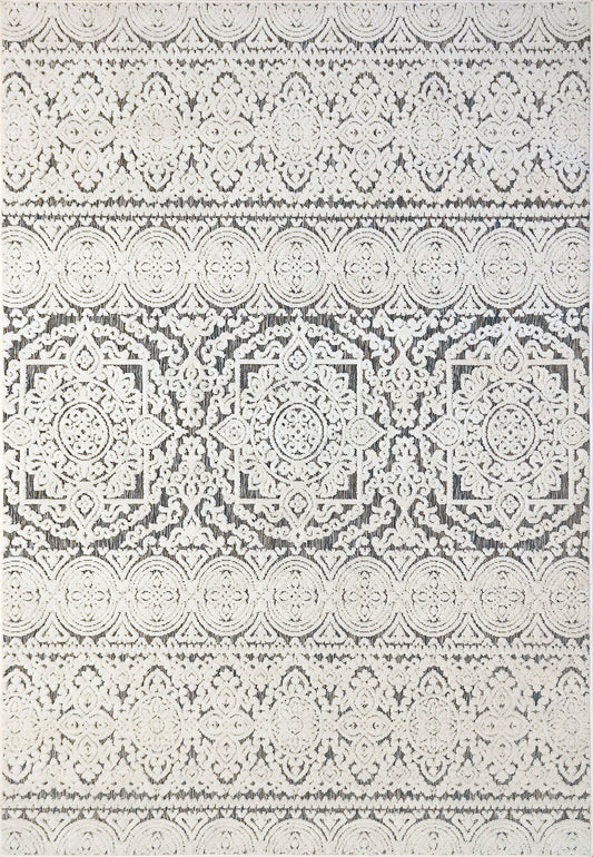 Dynamic Rugs Lotus 8146 Ivory/Multi Area Rug