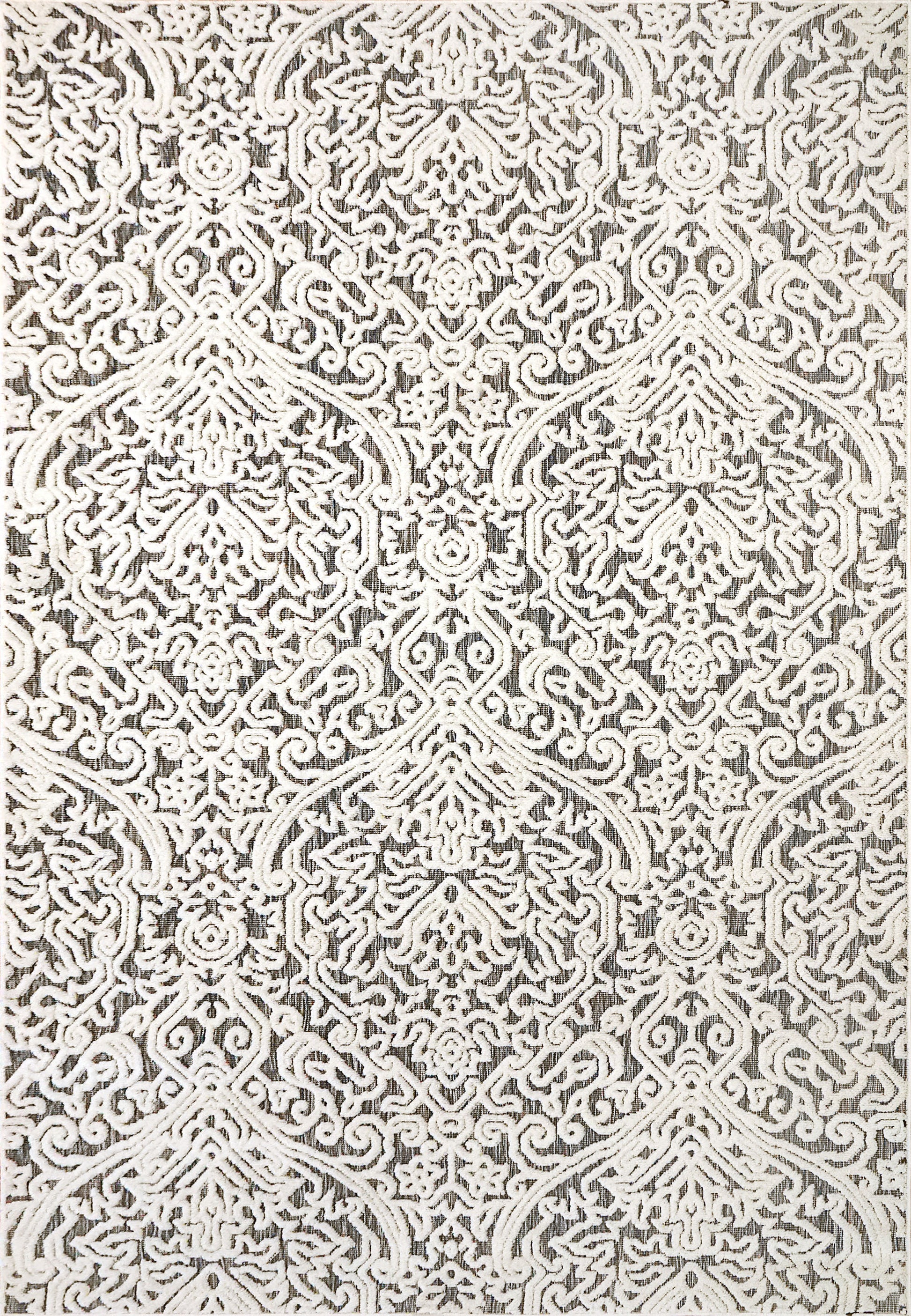 Dynamic Rugs Lotus 8147 Ivory/Multi Area Rug