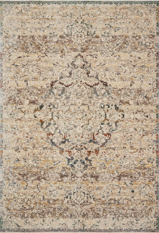 Loloi Lourdes Lou-06 Ivory/Multi Area Rug