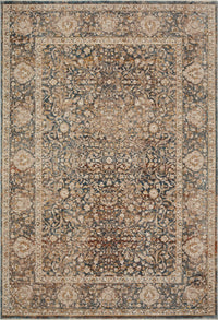 Loloi Lourdes Lou-08 Charcoal/Ivory Area Rug