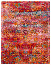 Safavieh Luxor Lux318R Fuchsia/Gold Area Rug