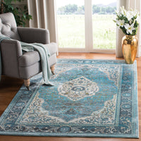 Safavieh Luxor Lux342K Turquoise/Beige Area Rug