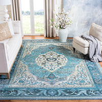 Safavieh Luxor Lux342K Turquoise/Beige Area Rug