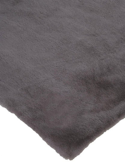 Feizy Luxe Velour 4506F Gray Area Rug