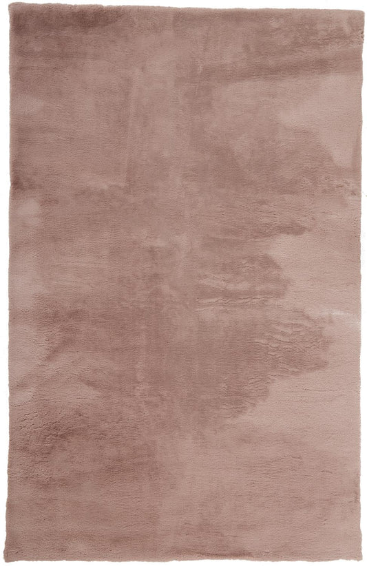 Feizy Luxe Velour 4506F Pink Area Rug