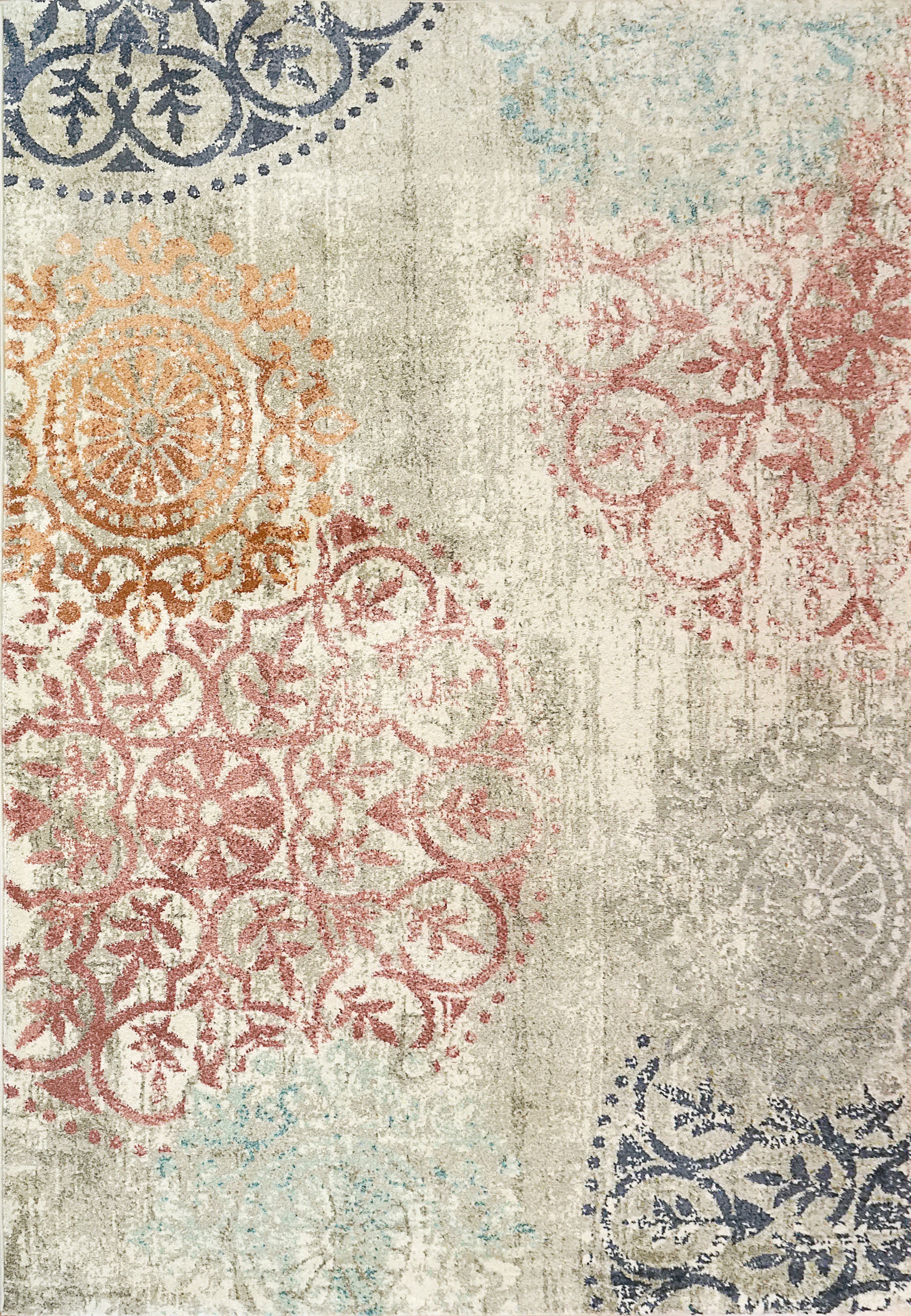 Dynamic Rugs Lydia 7895 Beige Multi Area Rug