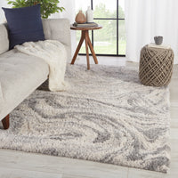 Jaipur Lyra Crescendo Lyr06 Gray/Ivory Area Rug