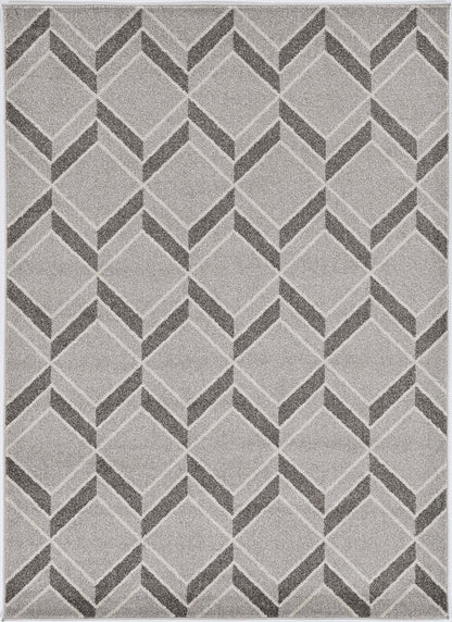 KAS Lucia 2772 Herringbone Grey Area Rug