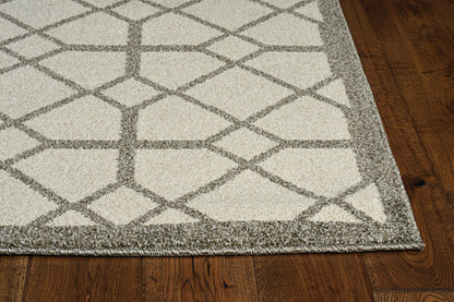 KAS Lucia 2773 Scope Ivory/Grey Area Rug