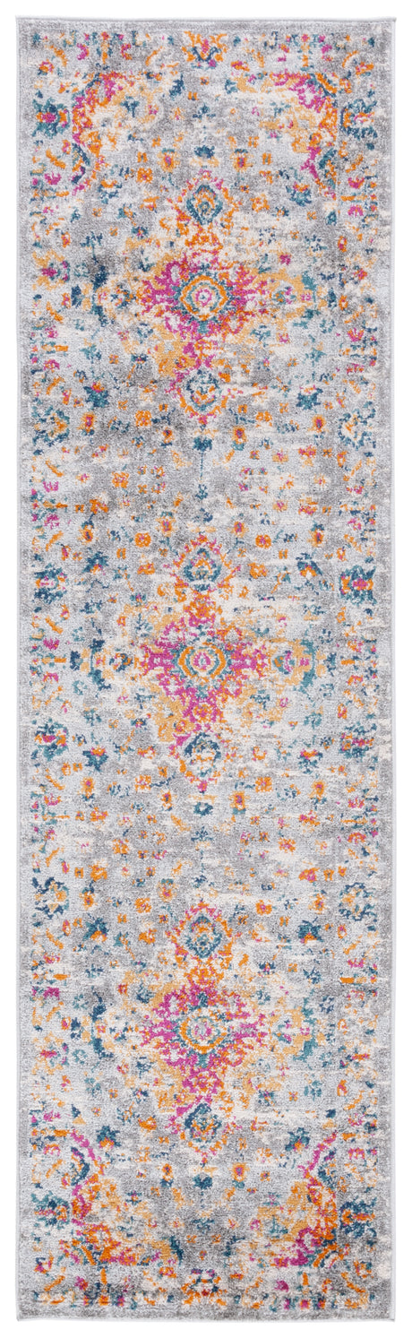 Safavieh Madison Mad154F Grey/Fuchsia Rug.