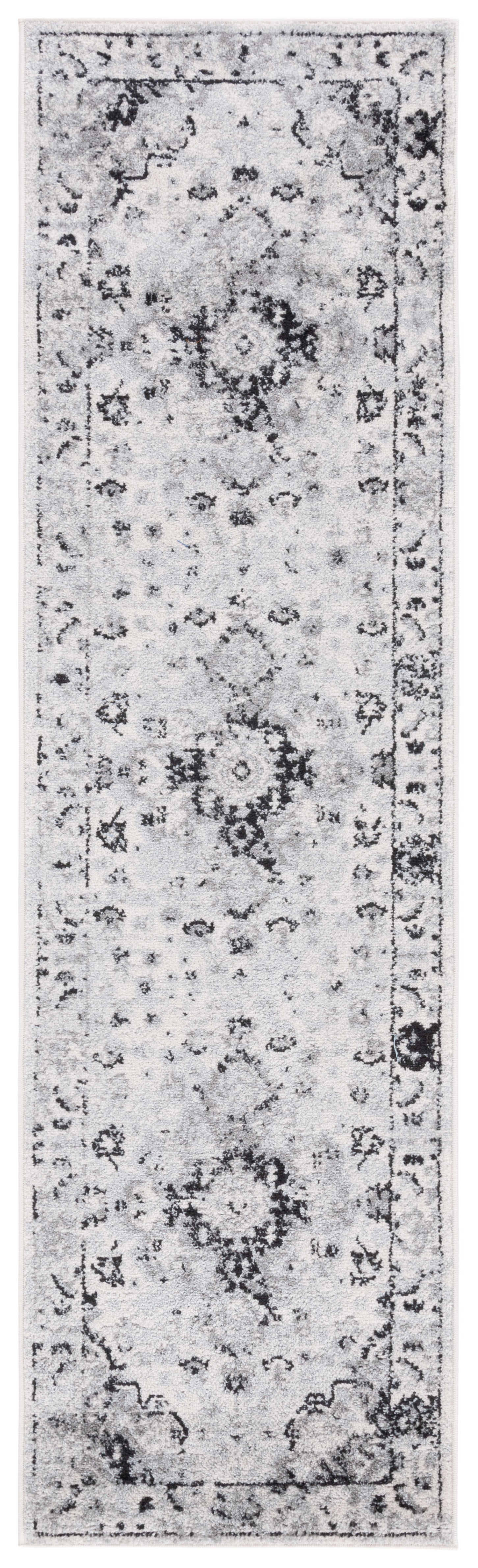 Safavieh Madison Mad154G Grey/Black Area Rug