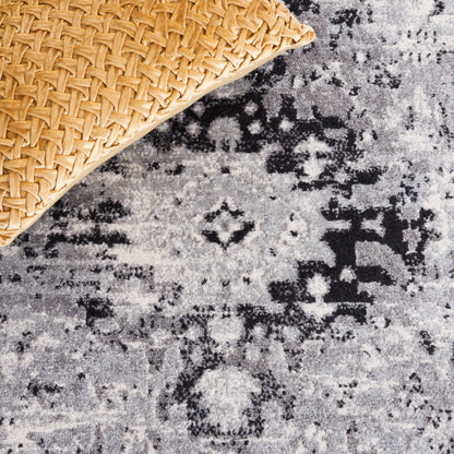 Safavieh Madison Mad154G Grey/Black Area Rug