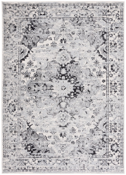 Safavieh Madison Mad154G Grey/Black Area Rug