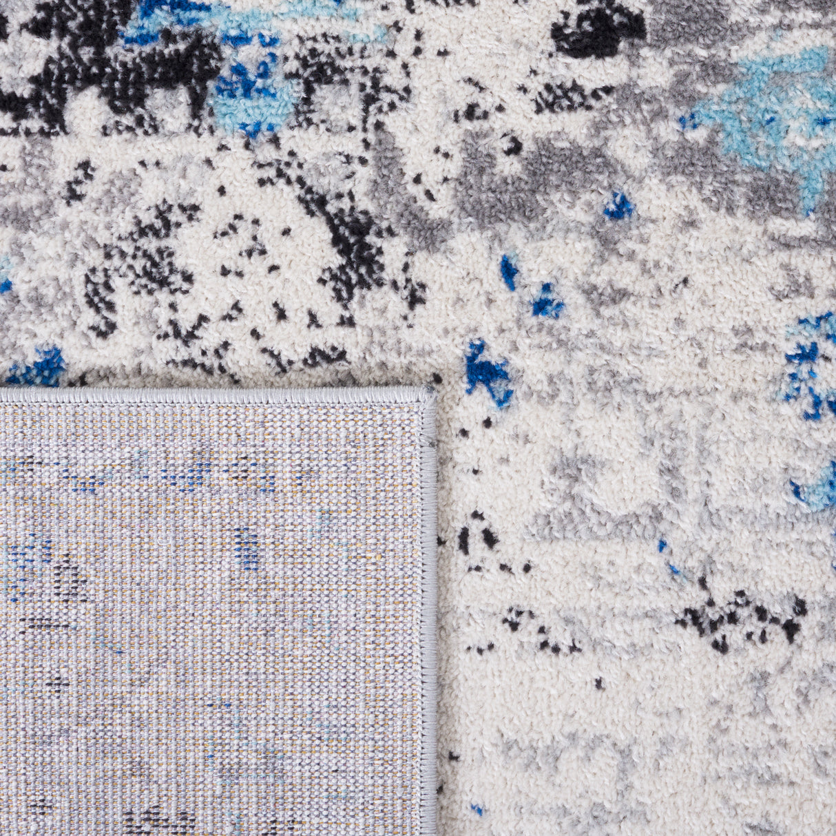 Safavieh Madison Mad154M Ivory/Blue Rug.