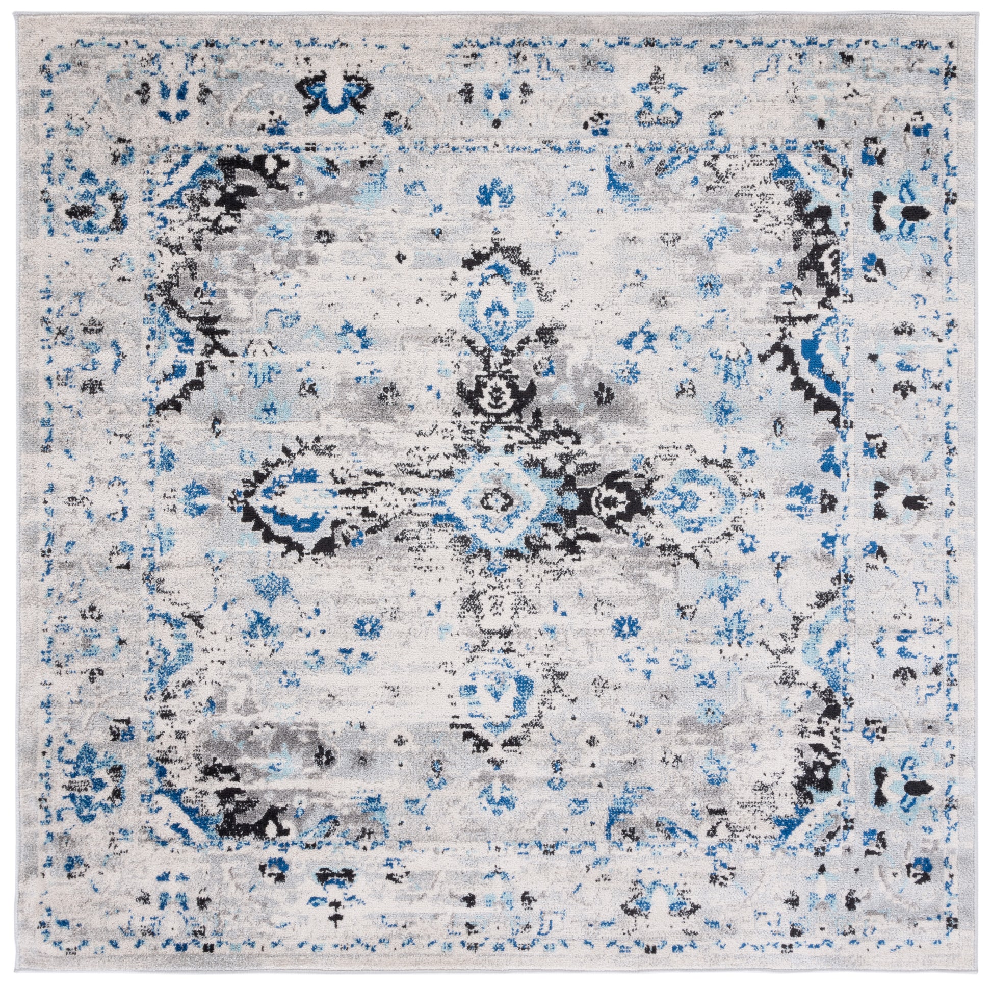 Safavieh Madison Mad154M Ivory/Blue Area Rug