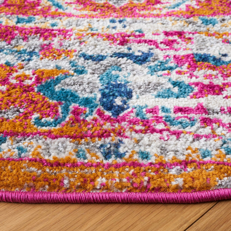 Safavieh Madison Mad154R Fuchsia/Gold Rug.