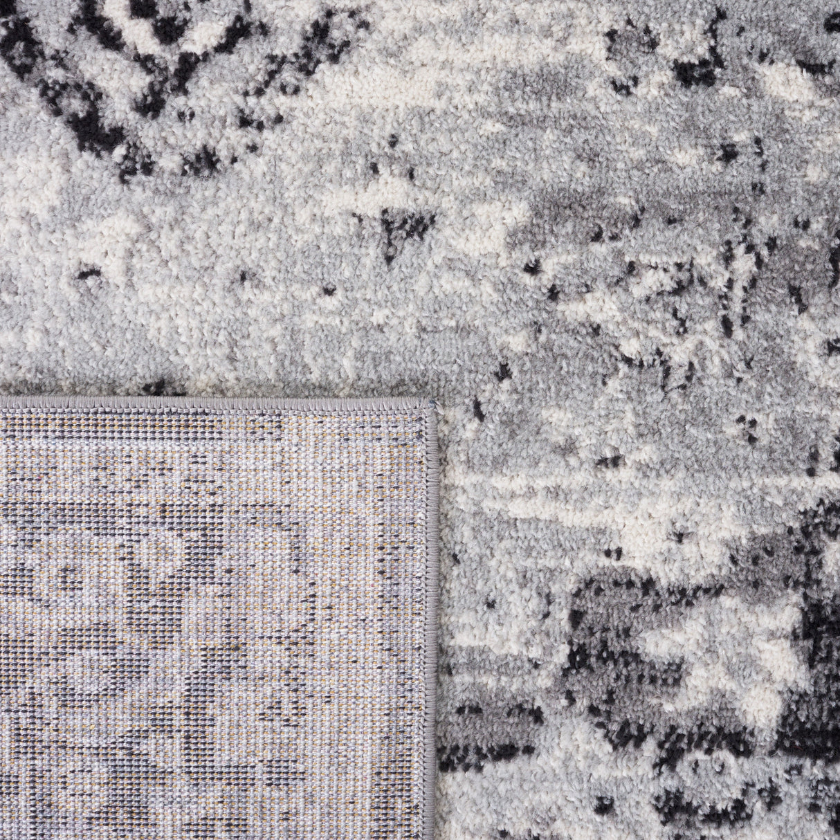 Safavieh Madison Mad154Z Black/Grey Rug.