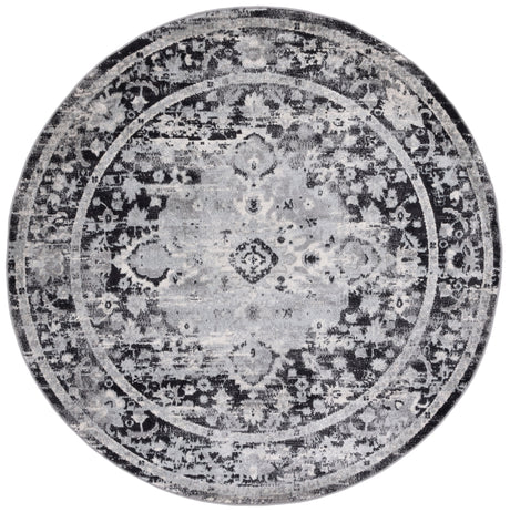 Safavieh Madison Mad154Z Black/Grey Rug.