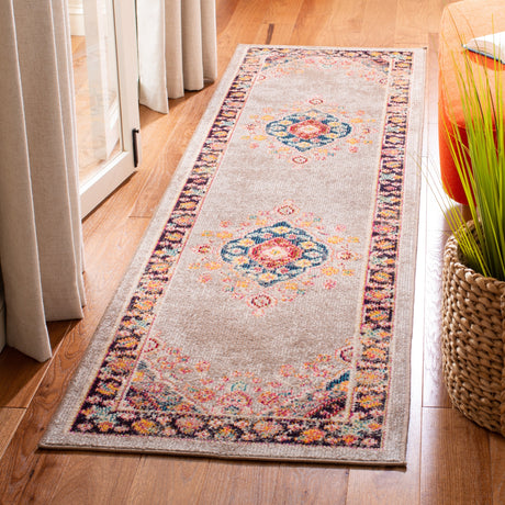 Safavieh Madison Mad252F Grey/Fuchsia Rugs.