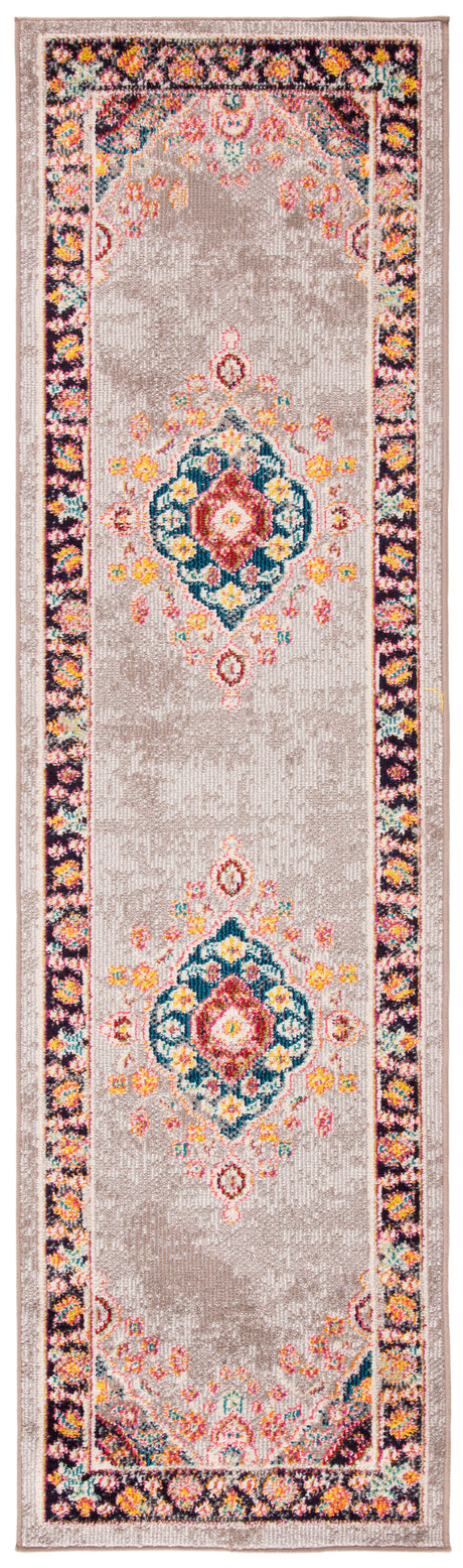 Safavieh Madison Mad252F Grey/Fuchsia Rugs.