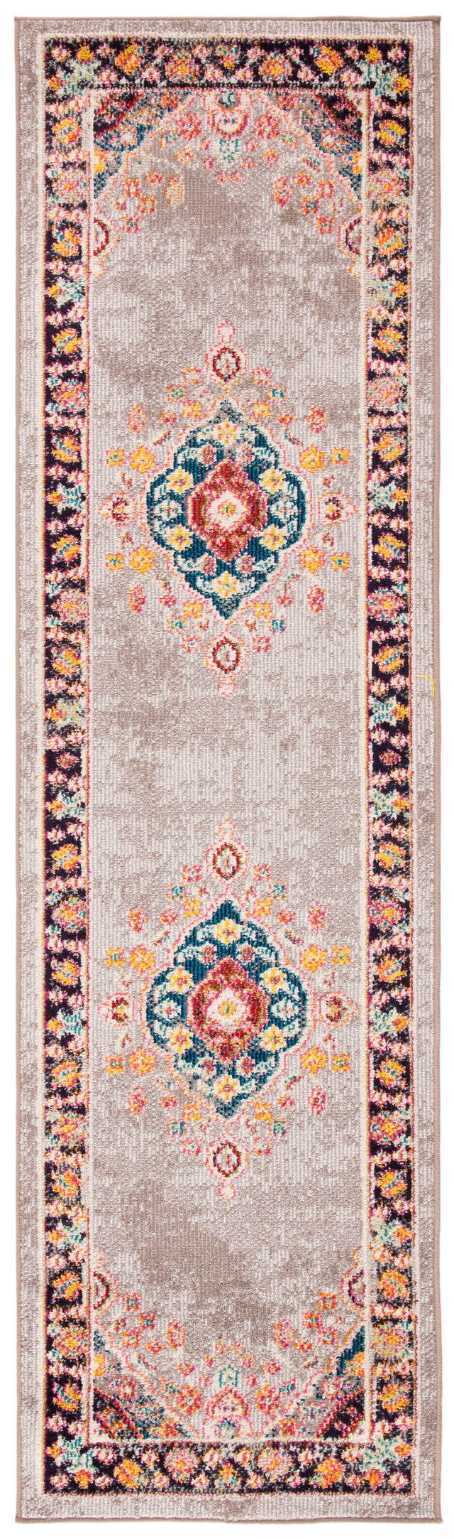 Safavieh Madison Mad252F Grey/Fuchsia Rugs.