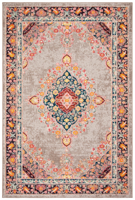 Safavieh Madison Mad252F Grey/Fuchsia Rugs.