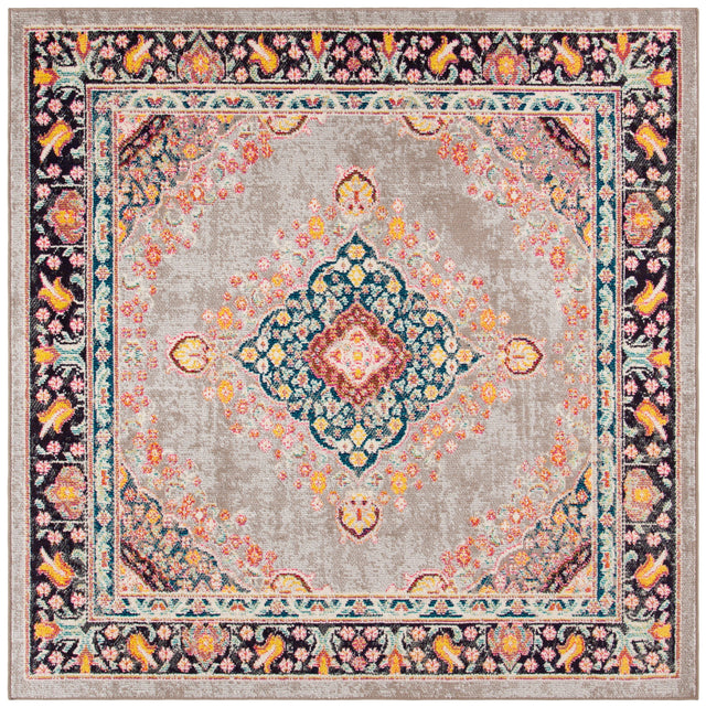 Safavieh Madison Mad252F Grey/Fuchsia Rugs.