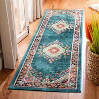 Safavieh Madison Mad252N Navy/Turquoise Area Rug