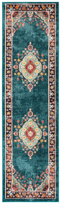 Safavieh Madison Mad252N Navy/Turquoise Area Rug