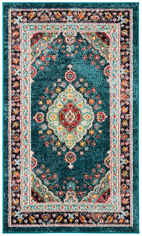 Safavieh Madison Mad252N Navy/Turquoise Rugs.