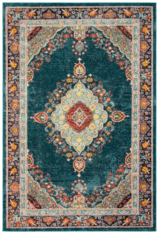 Safavieh Madison Mad252N Navy/Turquoise Rugs.