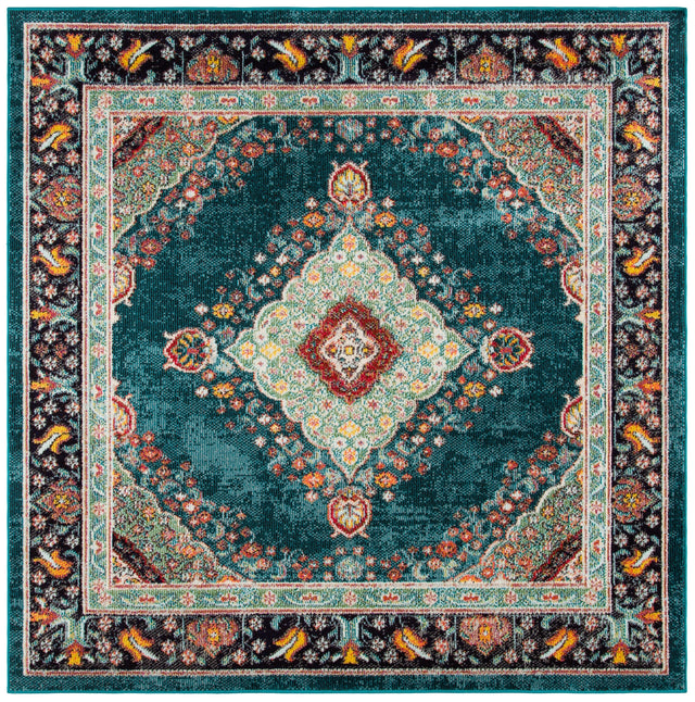 Safavieh Madison Mad252N Navy/Turquoise Rugs.