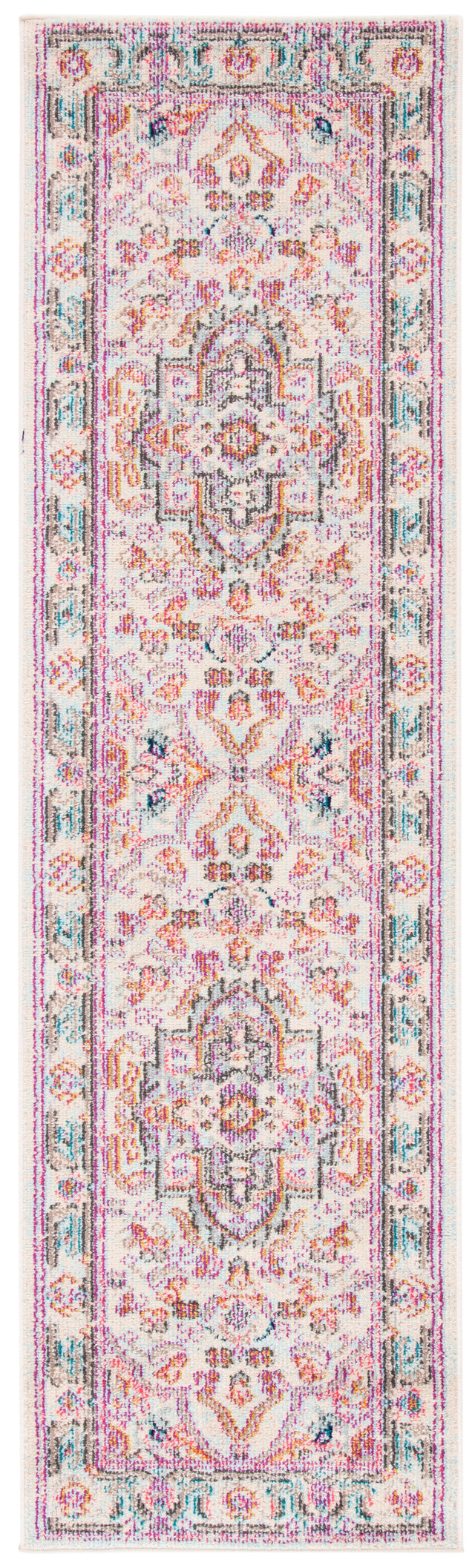 Safavieh Madison Mad259B Beige/Fuchsia Rug.