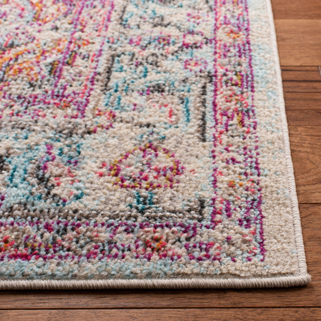 Safavieh Madison Mad259B Beige/Fuchsia Rug.