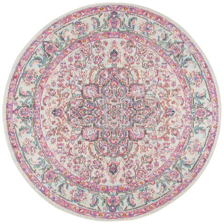 Safavieh Madison Mad259B Beige/Fuchsia Rug.