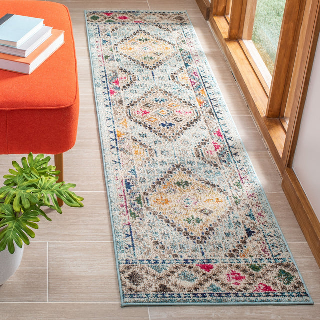 Safavieh Madison Mad418K Blue/Yellow Rug.