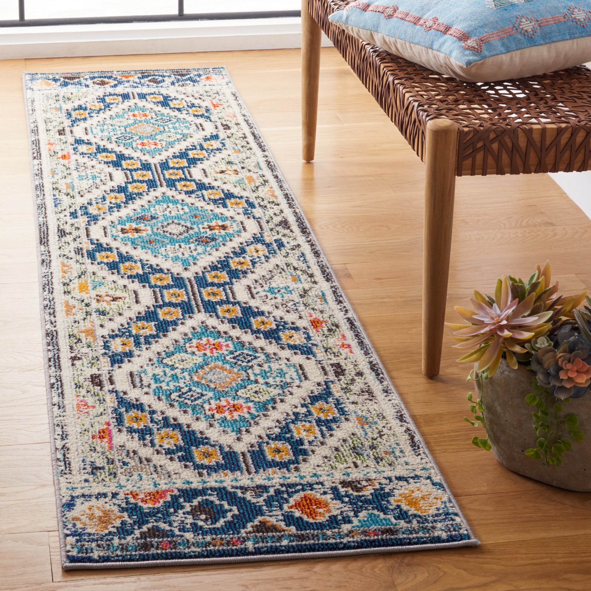 Safavieh Madison Mad418M Navy/Beige Area Rug