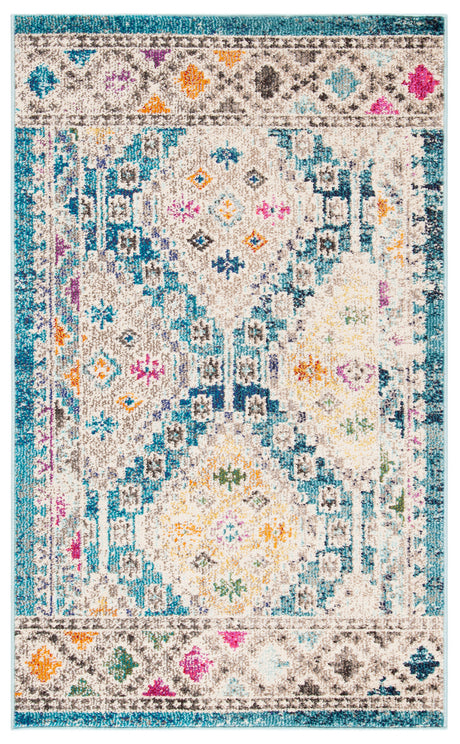 Safavieh Madison Mad418N Dark Blue/Yellow Rug.