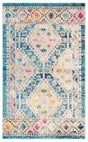 Safavieh Madison Mad418N Dark Blue/Yellow Rug.