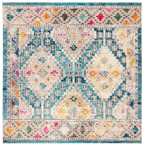 Safavieh Madison Mad418N Dark Blue/Yellow Rug.