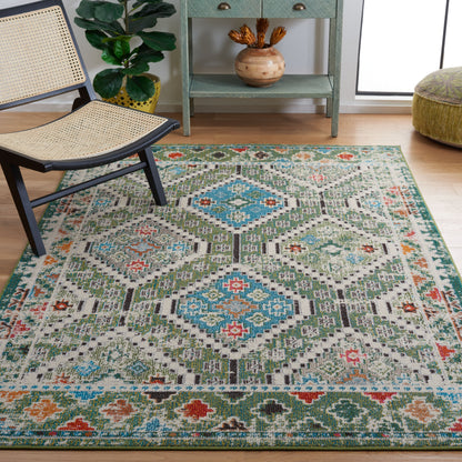 Safavieh Madison Mad418Y Green/Beige Area Rug