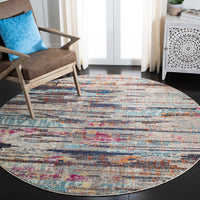 Safavieh Madison Mad419F Grey/Turquoise Area Rug