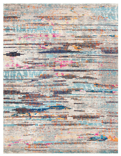 Safavieh Madison Mad419F Grey/Turquoise Area Rug