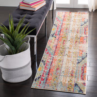 Safavieh Madison Mad422F Blue/Orange Area Rug